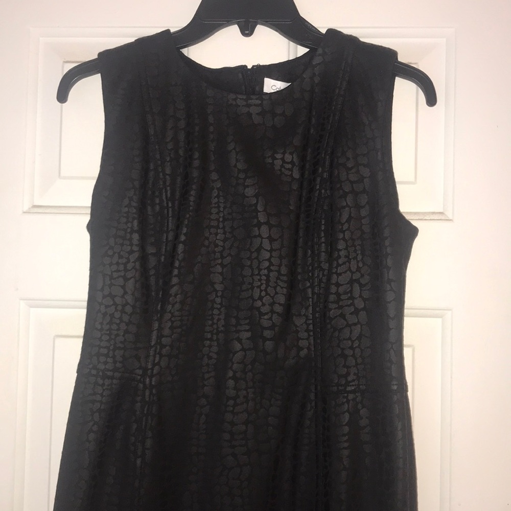 NWT CALVIN KLEIN BLACK SHIFT DRESS
